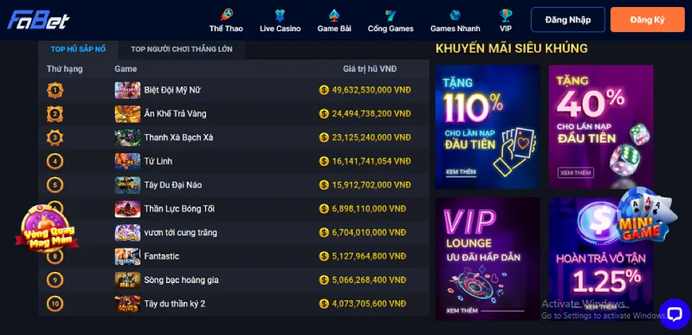 Ưu đãi chào mừng thành viên mới tại k9cc.clup